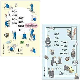 Combo 2Q Sách Kĩ Năng Sống : Dọn Nhà, Dọn Cửa, Gột Rửa Trái Tim + Học Ăn, Học Nấu, Thẩm Thấu Yêu Thương