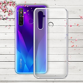 Ốp lưng cho Realme 5 Pro - 01244 - Ốp dẻo trong - Hàng Chính Hãng