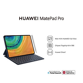 Máy Tính Bảng Huawei Matepad Pro (6GB/128GB) | Kèm Bút Cảm Ứng Huawei M-Pencil + Bàn Phím Huawei Smart Magnetic | Chip Kirin 990 | Hiệu Ứng Âm Thanh | Histen 6.0 | Màn Hình Huawei Fullview 10.8 Inch | Hàng Chính Hãng - Xám Huyền Ảo