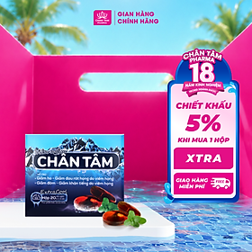 [Chính Hãng] Kẹo ngậm ho Chân Tâm Hộp 20 Viên - Hỗ Trợ Giảm Ho, Đờm, Đau Họng