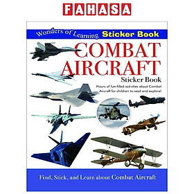 Wonders Of Learning - Sticker Book - Discover Combat Aircraft