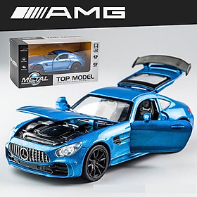 Mô hình xe ô tô siêu xe Mercedes AMG GTR tỉ lệ 1/24