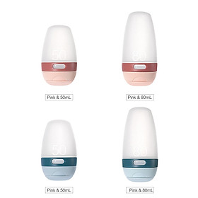 Lọ Silicon chiết mỹ phẩm, dầu gội đi du lịch 50-80ml