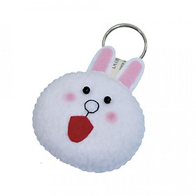 Móc Khóa Thỏ Trắng Latin Handmade LT774