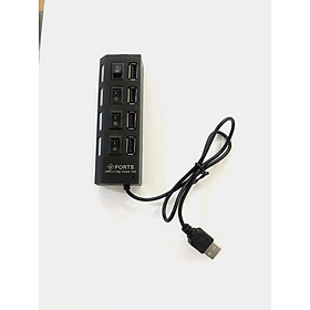 Hub CHIA CỔNG USB 4 port 4 công tắc xịn