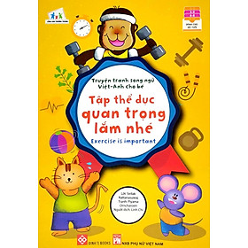 Truyện Tranh Song Ngữ Việt Anh Cho Bé 3 - 8 Tuổi - Bộ Và Lẻ Cuốn