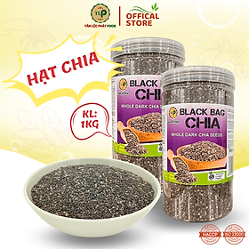 Hạt Chia Úc TLP.100% Organic Ăn Kiêng Giảm Cân Hạt Chuẩn Sạch Đều Đẹp (Hũ 500g)