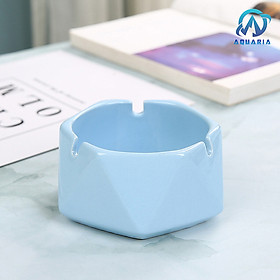 Mua Gạt Tàn Thuốc Lá Bằng Gốm Sứ Hình Lục Giác Phong Cách Châu Âu Sang Trọng