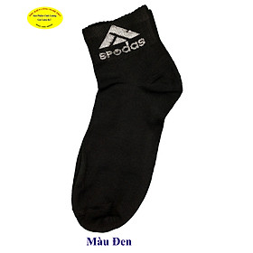 TẤT VỚ NAM Cổ trung in Chữ SPODAS trên cổ vớ Chất liệu thun cotton mềm êm, Thoáng mát, Thấm hút mồ hôi