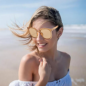 Foldable Sunglasses Beach Summer Driving Glasses Women Men Lightweight Frame