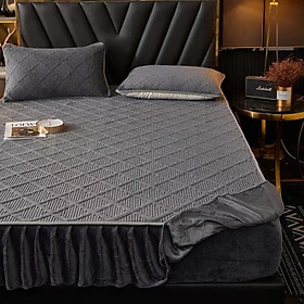 Set Ga Gối Nỉ Bèo Siêu Mềm Mịn