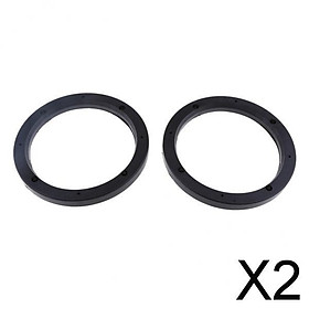 2x2Pieces 6.5 inch Hollow Audio Stereo Speaker Spacer Adaptor