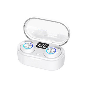 Tai Nghe Bluetooth 5.0 Không Dây, Cảm Ứng Vân Tay, Màn Led Báo Pin, Kháng Nước, Chống Ồn, Âm Thanh Cực Chất - TW80