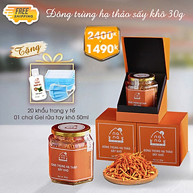 ĐÔNG TRÙNG HẠ THẢO SẤY KHÔ THĂNG HOA