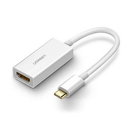 Mua Ugreen UG4027340273TK 15CM màu Trắng Cáp chuyển đổi TYPE C sang HDMI hỗ trợ 4K*2K 3D - HÀNG CHÍNH HÃNG