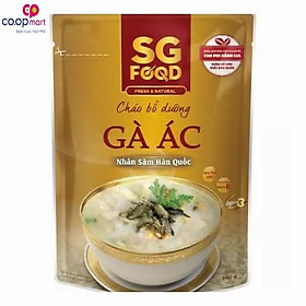 Cháo bổ dưỡng SGF gà ác nhân sâm 240g-3394102