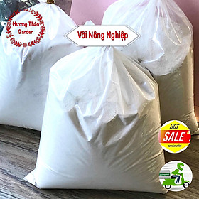 Hình ảnh Vôi Bột Nông Nghiệp-Sát Trùng-Cải Tạo Đất 1kg