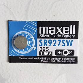 Pin Maxell Nhật Bản SR927SW / 395 / G7 Hàng Chính Hãng Made in Japan