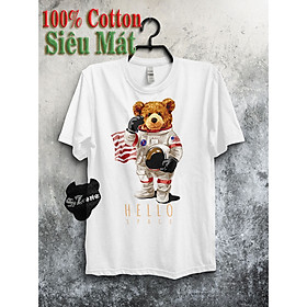 Áo Phông Nam Cotton 100% In Hình 3D Cao Cấp Có Big Size - Áo Thun Nam Ngắn Tay Chất Mát Mùa Hè SZone PM61