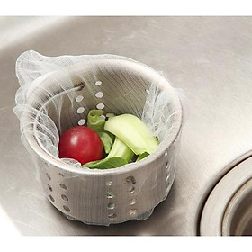 Mua SP0412 Gói 100 túi lưới lọc rác bồn rửa bát