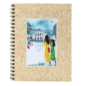 Sổ Tay Giấy Xoắn QNB010