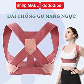 Hình ảnh đai chống gù lưng nâng vai ngực Thế Hệ Mới Hàng Cao Cấp, đai chống gù lưng cho nam nữ, áo chống gù lưng có nẹp - Chính hãng dododios