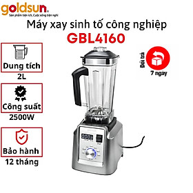 Mua Máy Xay Sinh Tố Công Nghiệp Tốc Độ Cao Goldsun GBL4160 Công Suất Lớn 7 Chế Độ Xay - Hàng chính hãng