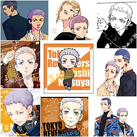 Set 60 Sticker Takashi Mitsuya-Tokyo Revengers