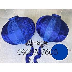 Mua Đèn lồng hội an chất liệu vải dáng tròn đa dạng màu nha (20 30 45cm) vietnames lanterns