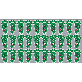 Mua combo 20 đôi bàn chân decal dán cầu thang