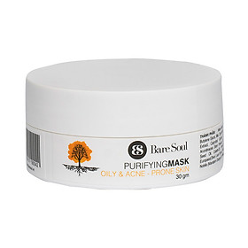 Mặt nạ thanh lọc BareSoul – Da dầu và da mụn full size 30g – Purifying Mask Oily & Acne Prone Skin