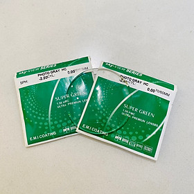 Tròng kính cận đổi màu thời trang chống UV OURESS