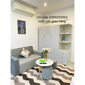 Tủ nhựa đài Loan 3 cánh 1 kệ