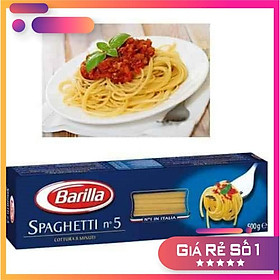 Mì Ý Spaghetti Hiệu Barilla sợi số 5 Nhập Khẩu Italia