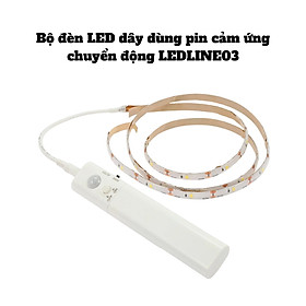 Bộ đèn LED dây dùng pin cảm ứng chuyển động LEDLINE03