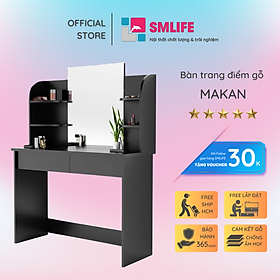 Bàn phấn kiểu dáng thanh lịch SMLIFE Makan