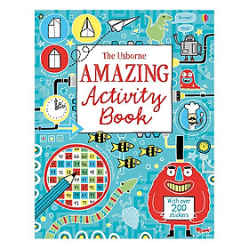 Sách tương tác tiếng Anh - Usborne Amazing Activity Book