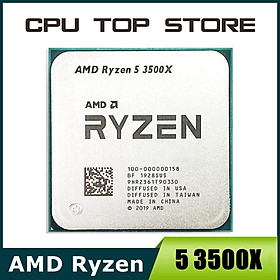 AMD Ryzen 5 3500X R5 3500X 3.6GHz Bộ xử lý CPU 6 nhân 6 luồng 7NM 65W L3=32M 100-000000158 Ổ cắm AM4