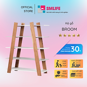 Mua Giá sách gia đình thiết kế đẹp hiện đại SMLIFE Broom