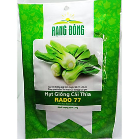 Hạt giống cải thìa Rạng Đông