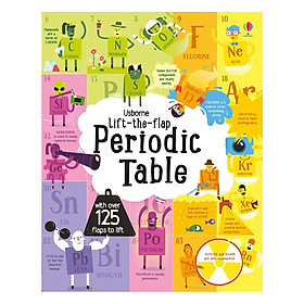 Hình ảnh Sách tương tác tiếng Anh - Usborne Lift-the-flap Periodic Table