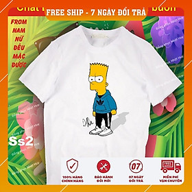 Áo thun simpson 2 cao cấp, chất đẹp,bao đổi trả phông ,simson