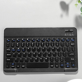 Bàn Phím Bluetooth Cho Điện Thoại Máy Tính Bảng IP Android Laptop Nút Tròn