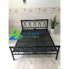 Mua Giường sắt mỹ nghệ nhiều kích thước từ 1m đến 1m8 mẫu 02 - Bảo An