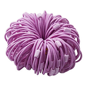 100pcs Rubber Band Hair Ties Ponytail Holder Hair Accessories