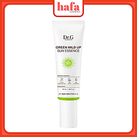 Kem Chống Nắng Phổ Rộng, Bảo Vệ Da Tối Ưu Dr.G Green Mild Up Sun Essence 50ml