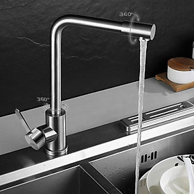 Mua Vòi rửa chén nóng lạnh Inox SUS304 nguyên khối đầu vòi xoay 360 độ Yamato CNI-010