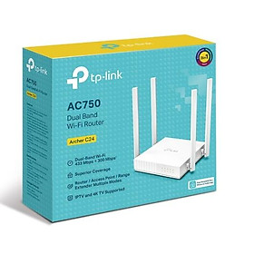 Mua Bộ phát không dây băng tần kép TP-Link Archer C24 - AC750- Hàng chính hãng