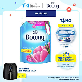 Nước Xả Vải Downy Hương Nắng Mai Dạng Túi (2.3 Lít)