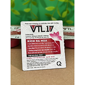 Mua Phân bón VTL 17 kích ra hoa 10ml dành cho hoa lan hoa hồng  chống rụng lá cánh hoa khi vận chuyển.